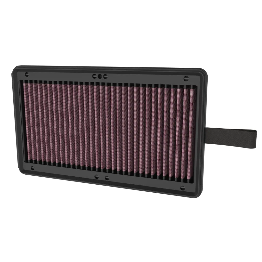 33-5150 – K&N FILTER Air Filter, Washable Red Cotton Gauze Panel